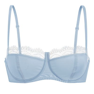 弗利少女法式蕾丝半杯内衣