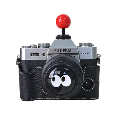 富士真皮保护套适用于xt30三代二XE5皮套配件xs20相机包xt50xt5壳
