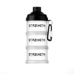 蛋白粉盒漏斗便携式分装盒代餐奶昔药盒胶囊盒健身补剂食品收纳盒