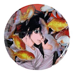 【幕醒森林】死亡笔记周边 L 吧唧徽章立牌钥匙扣明信片挂件同人