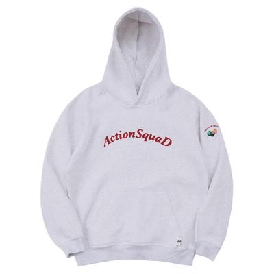 台球刺绣美式基础抓绒连帽卫衣