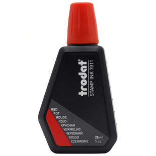 卓达7011印油回墨印章翻斗翻转印章专用印油印台补充墨水快干环保