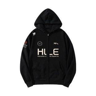 HLE战队队服S15总决赛同款PEANUT比赛服韩华开衫卫衣男女连帽外套