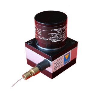 欧姆龙拉绳位移编码器直线水平开度提升高度长度SF30/50/60传感器