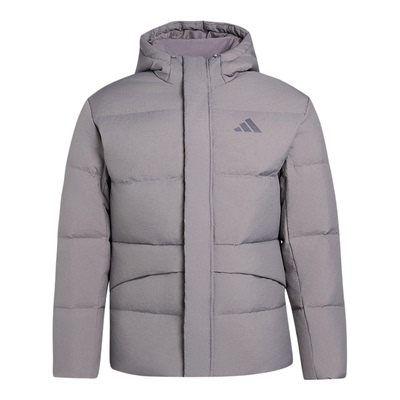 Adidas/阿迪达斯正品LINEAR男士连帽保暖休闲羽绒服KR0936
