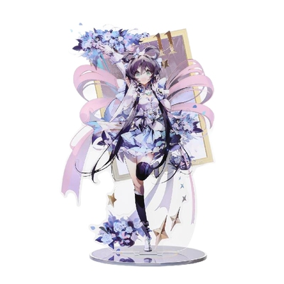 洛天依万华依绘徽章立牌色纸