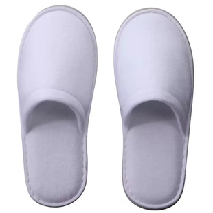 加密亚麻布一次性拖鞋星级酒店专用待客大码防滑宾馆民宿定制logo