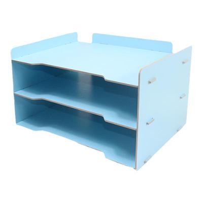 文件架木质创意文件桌面办公用品