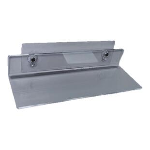 亚克力陈列架免钉免打孔穿戴甲收纳架墙上置物架一字壁架层板搁板