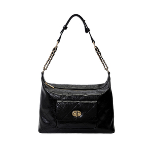 南风Chio2nd 摩洛哥夜托特包包女款复古通勤黑色腋下包单肩斜挎包