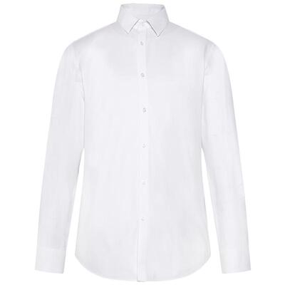 利郎官方免烫抗菌商务长袖衬衫