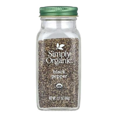 Simply Organic有机黑胡椒研磨家用调味料烧烤牛排意面多种适配