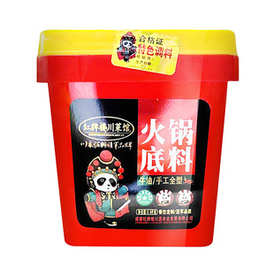 红牌楼川菜馆火锅底料3.5千克火锅烤鱼酱调味料干锅酱麻辣火锅料
