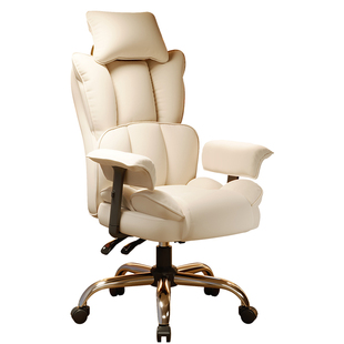 电脑椅沙发椅家用舒适久坐办公椅女生电竞椅子打游戏懒人可躺座椅