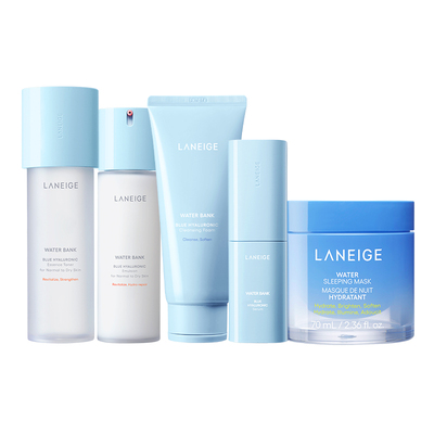 兰芝水乳精华洁面面膜护肤套装