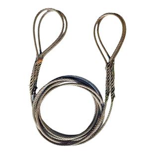 插编钢丝绳起重吊索具插编涂油钢索绳套10 12 14 16 18 20 22mm