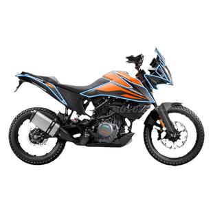 适用KTM390ADV贴纸隐形车衣漆面保护贴膜TPU自修复油箱贴改装配件
