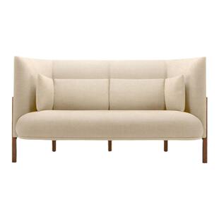 造作COFA意式极简沙发布艺实木客厅小户型蓝色双人沙发设计师高级