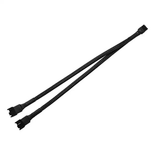 纯铜三针/四针通用电脑风扇延长线 CPU机箱散热器3Pin/4Pin扩展线