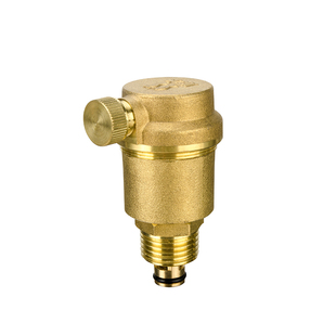 黄铜平口连体暖散热器水箱放风自动排气阀暖气阀4分6分1寸破坏阀