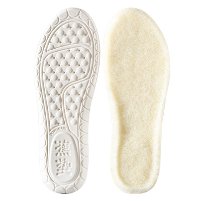 泰国乳胶羊毛保暖鞋垫加绒加厚冬