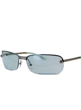 中古风港风老钱风vintage墨镜何丹彤太阳眼镜男女浅色系列无框新