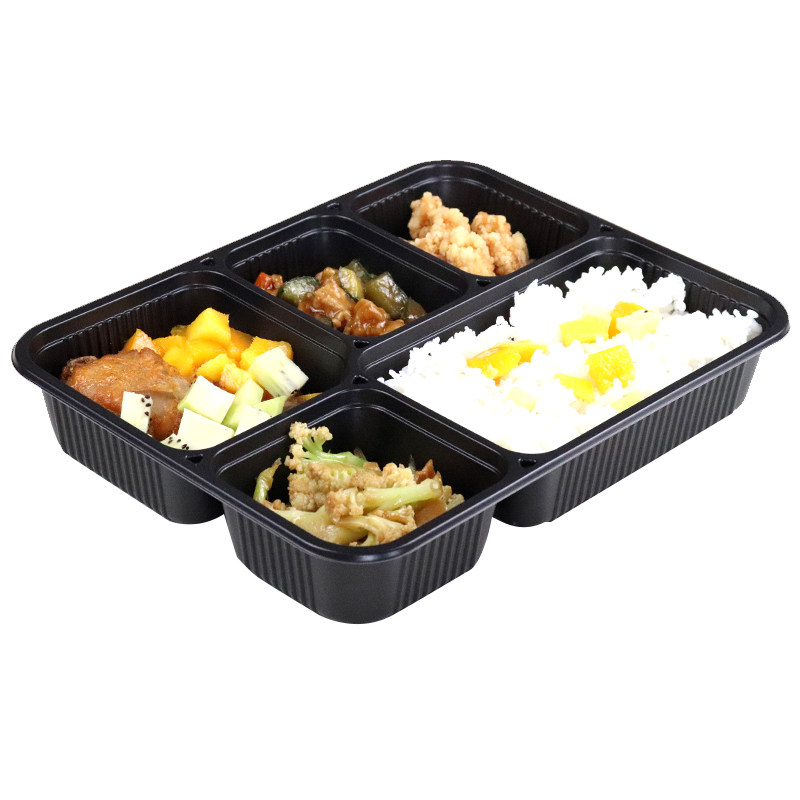 一次性餐盒饭盒快餐盒五格四分格