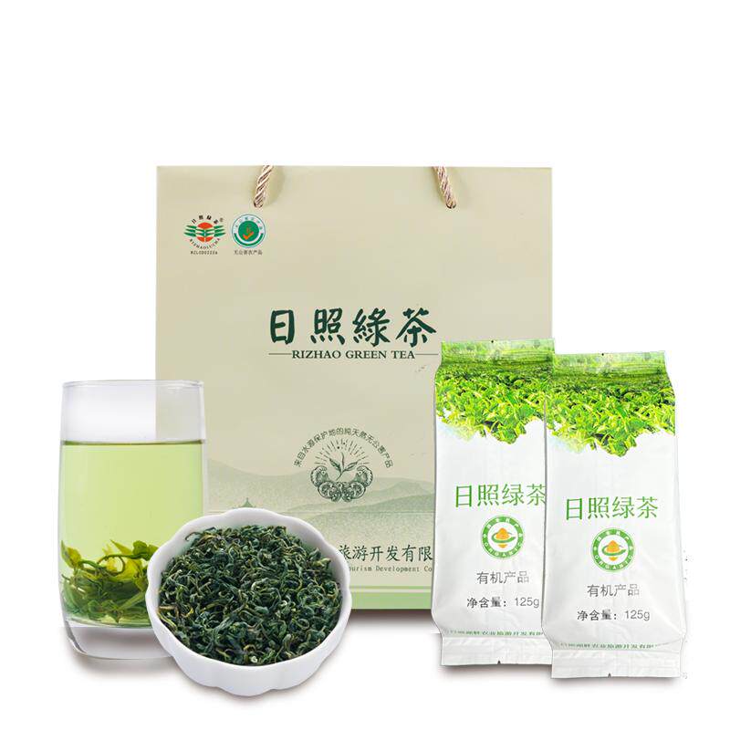 日照绿茶2025新茶有机一级散装自己喝袋装板栗浓香豆香官方旗舰店