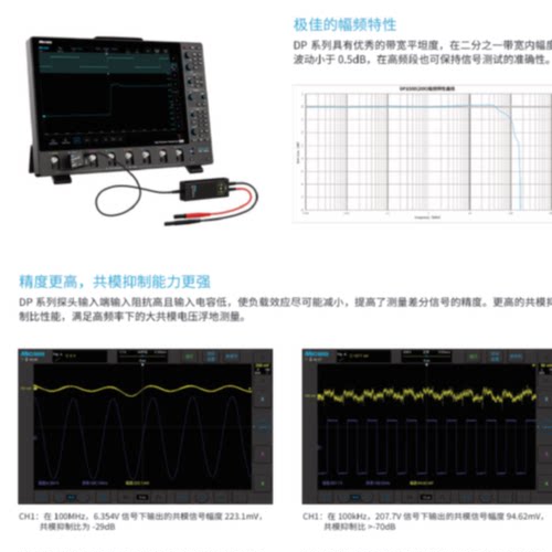 议价 麦科信Micsig高压差分探头DP10013适用