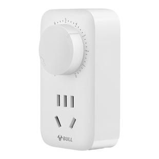 公牛定时插座定时器电瓶电动车充电倒计时自动断电开关时间控制器