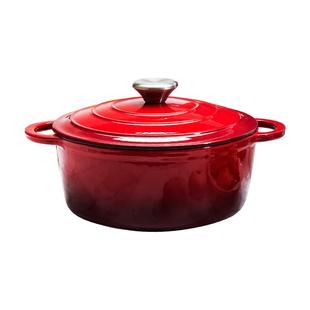 sironi珐琅锅铸铁锅意大利家用不粘焖煮锅炖锅砂锅煲汤锅海鲜锅