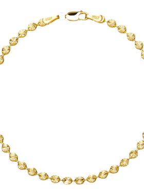 adhora意大利设计师星花扁珠手链女s925银小众气质手串