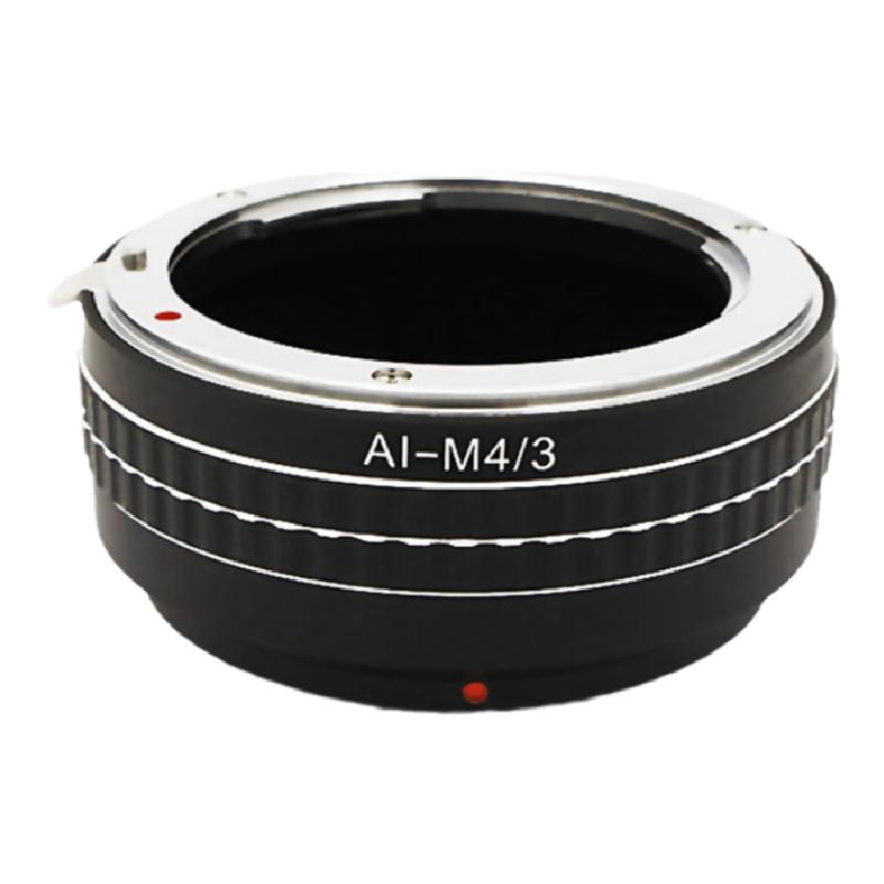适用尼康AI-M4/3 AI镜头转转接环F口松下OM5 OMD GH5 GH4 GX9 GX85 GF10 GF9 GF8 E-M10 4 III 3 E-PL10 PL9