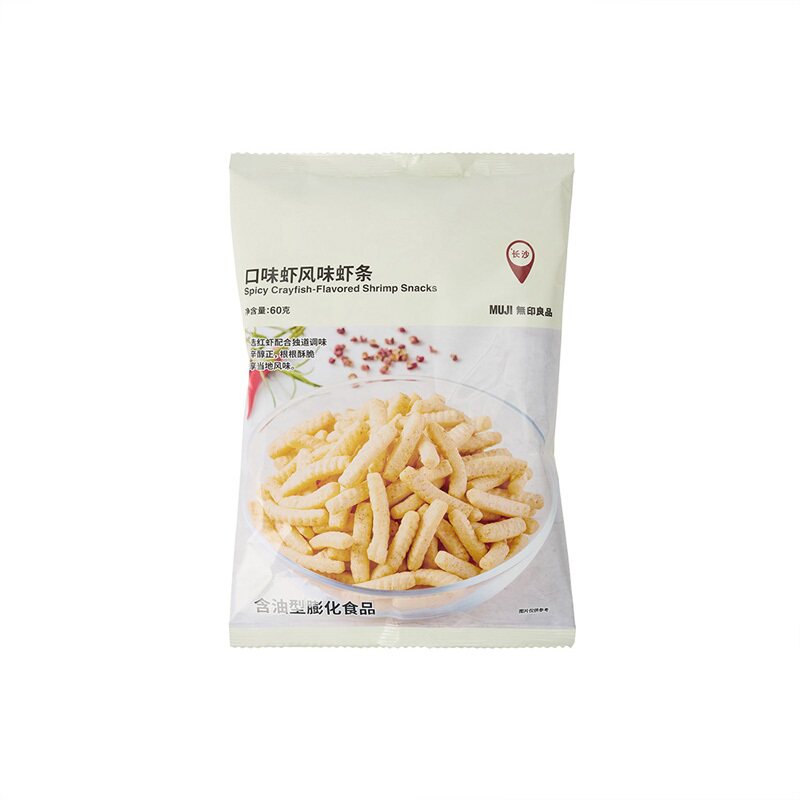 MUJI无印良品口味虾虾条长沙零食