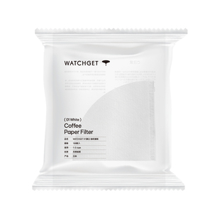 watchget咖啡滤纸 锥形过滤纸手冲v60滤杯滴漏式100枚日本三洋①