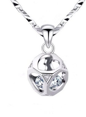 999纯银项链520情人节礼物圣诞