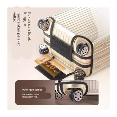 无需脱卸行李箱保护套旅行箱20寸24寸可托运加厚防摔透明免拆