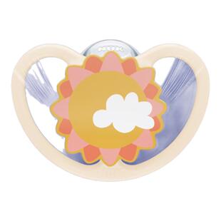 德国NUK新生婴儿安抚奶嘴母乳宝宝戒奶安睡型0-6-18-36个月防龅牙