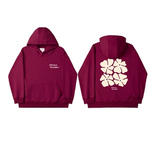 我们的秘密Lingorm邝玲玲同款宽松连帽卫衣女Always Wonder上衣服