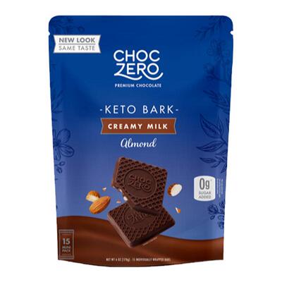 CHOCZERO零巧巴旦木牛奶巧克力