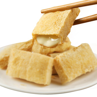 包浆豆腐云南特产石屏爆浆臭豆腐块烧烤油炸嫩豆腐商用半成品小吃