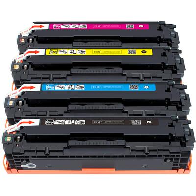 适用惠普M251n硒鼓HP1215 hp200 M251nw M276nw CP1215n CM1312nfi CM1415fnw CP1515n CP1518ni CP1525n墨盒