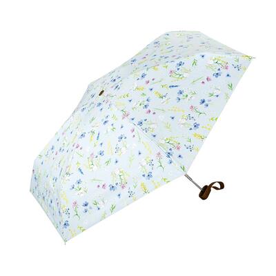 Wpc遮阳伞卡通联名黑胶五折伞