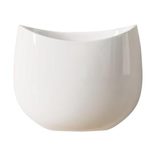 普奥勒蛋型小户型挂墙陶瓷洗手盆无龙头孔暗装龙头洗脸盆悬空挂盆