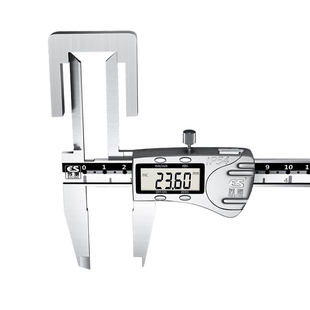 德国苏测上长爪内径卡尺上长脚数显带表游标高精度深孔内孔内测量