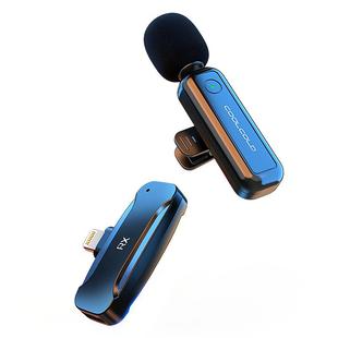 麦克风夹领式降噪直播主播视频收音麦手机唱歌领夹式无线麦克风