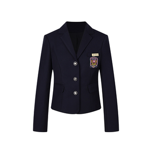 花铃太太jk清谭大韩式制服学院风校供感韩系巨好看西装校服外套女