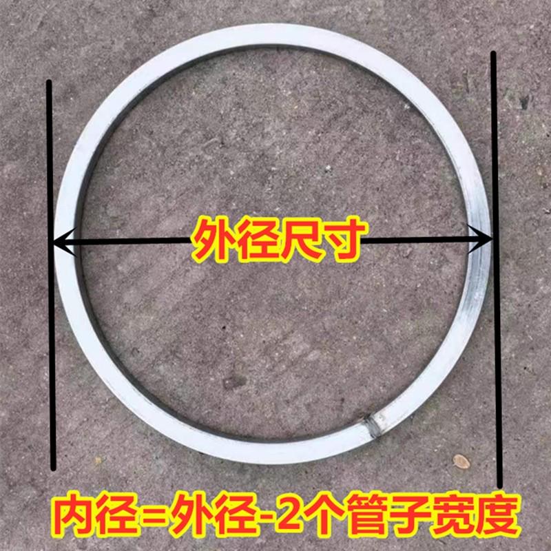 304不锈钢方管202530圆环装饰四方管圈空心方管矩形管焊接圆环圈