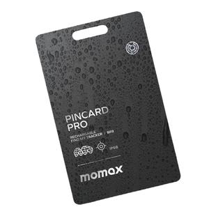 MOMAX摩米士适用于AirTag防丢器迷你平替苹果追跟器定位器卡片防水订位器钱包自行车手机小型防走丢钥匙扣