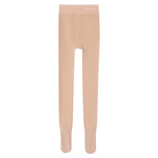 大码加绒黑丝袜女秋冬假透肉打底连裤袜胖mm200斤黑透肤光腿神器